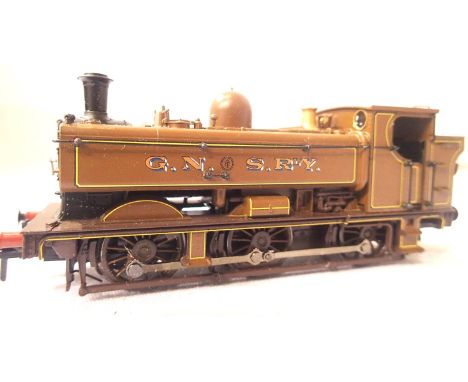 Bachmann pannier tank, GN &amp; S RY Brown, from the film The Railway Children. Excellent - near mint condition, poly tray on
