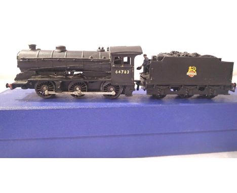 Kit built Class J39, Hornby chassis, Black, Early Crest, 64783, detailed, in good condition, storage wear to box. P&amp;P Gro