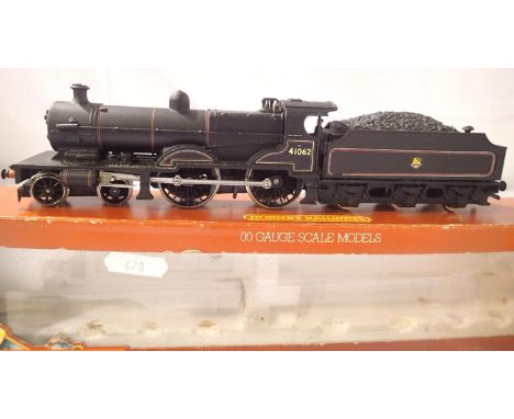 Hornby compound refinished Black, Early Crest, 41062, tender top loose, in good condition, storage wear to box. P&amp;P Group
