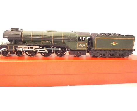 Hornby/Triang Class A3, refinished Green, Late Crest, 60054, Prince Of Wales, detailed, in good condition, storage wear to bo