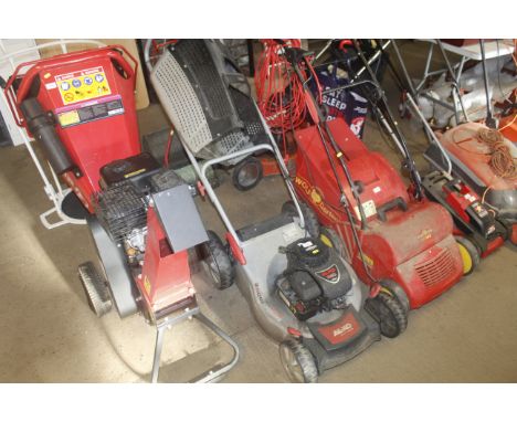An Al-Ko Silver 46BR rotary petrol lawnmower