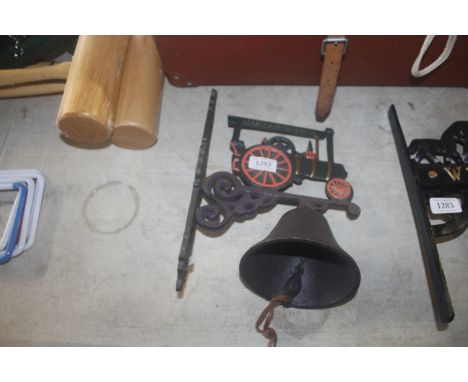 A reproduction tractor bell (44)
