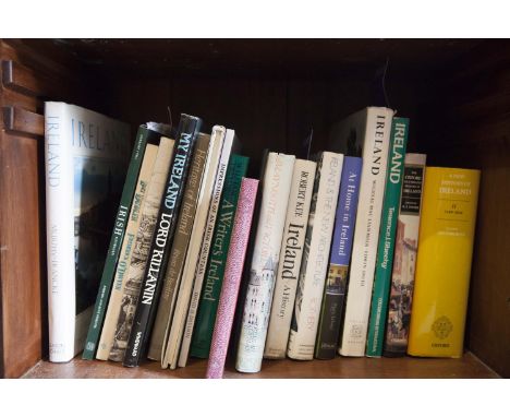 A LARGE COLLECTION OF IRISH HISTORY AND ARCHITECTURAL CATALOGUES AND REFERENCE BOOKS, many of Georgian Dublin interest