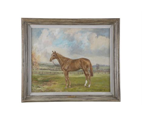 R O'CALLAGHAN WESTROPP (20TH CENUTRY)GalatianOil on canvas, 35 x 69cmSigned