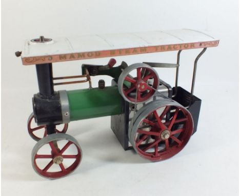 A Mamod steam tractor