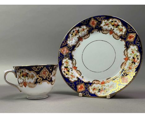ROYAL ALBERT PART TEA SERVICE AND OTHER TEA WARE  the tea service with floral and gilt decoration
