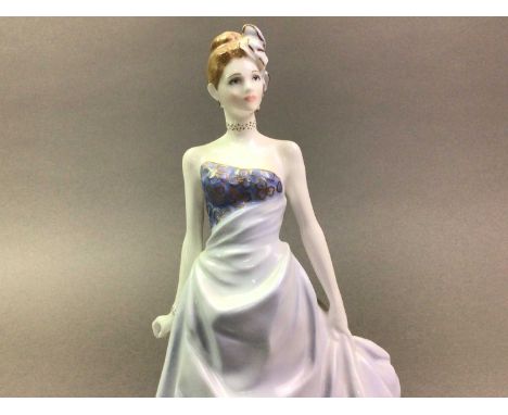 THREE ROYAL WORCESTER FIGURES OF THE YEAR 1996, 1997 AND 1998 comprising Grace, Serena and Isabelletallest 23cm highQty: 3