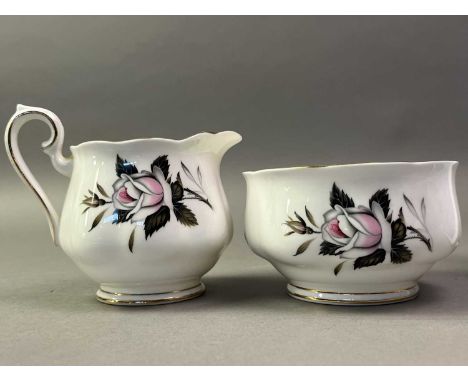 ROYAL ALBERT PART TEA SERVICE in the Queen's Messenger pattern