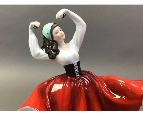 COLLECTION OF ROYAL DOULTON FIGURES comprising Best Wishes HN 3971, Ashley HN 3420, Karen HN 2388, Amy HN 4782, Summer Breeze