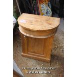*HARDWOOD BATHROOM CABINET, 77CM HIGH