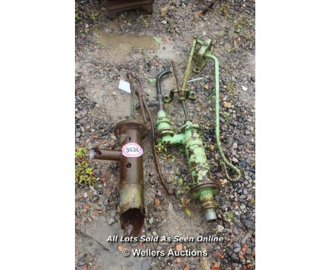 *TWO VINTAGE WATER PUMPS