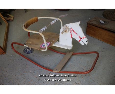 *VINTAGE CHILDRENS ROCKING HORSE