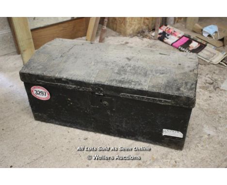 *VINTAGE CHEST, 79CM X 40CM X 34CM