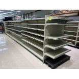 28' RUN OF GONDOLA SHELVING