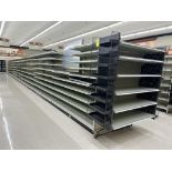 23' RUN OF GONDOLA SHELVING