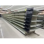 23' RUN OF GONDOLA SHELVING
