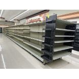 23' RUN OF GONDOLA SHELVING