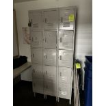 15 CELL EMPLOYEE LOCKER