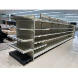 26' RUN OF GONDOLA SHELVING