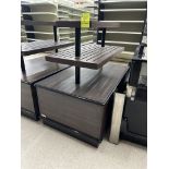 IVAR'S TIERED WOOD BAKERY DISPLAY
