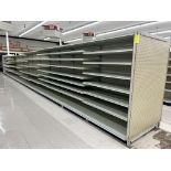 33' RUN OF GONDOLA SHELVING