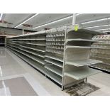 33' RUN OF GONDOLA SHELVING