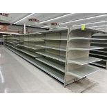 33' RUN OF GONDOLA SHELVING