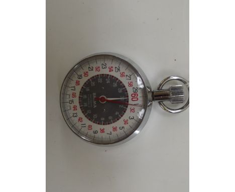 Balma antichoc 7 jewel 60 second timer. Currently working