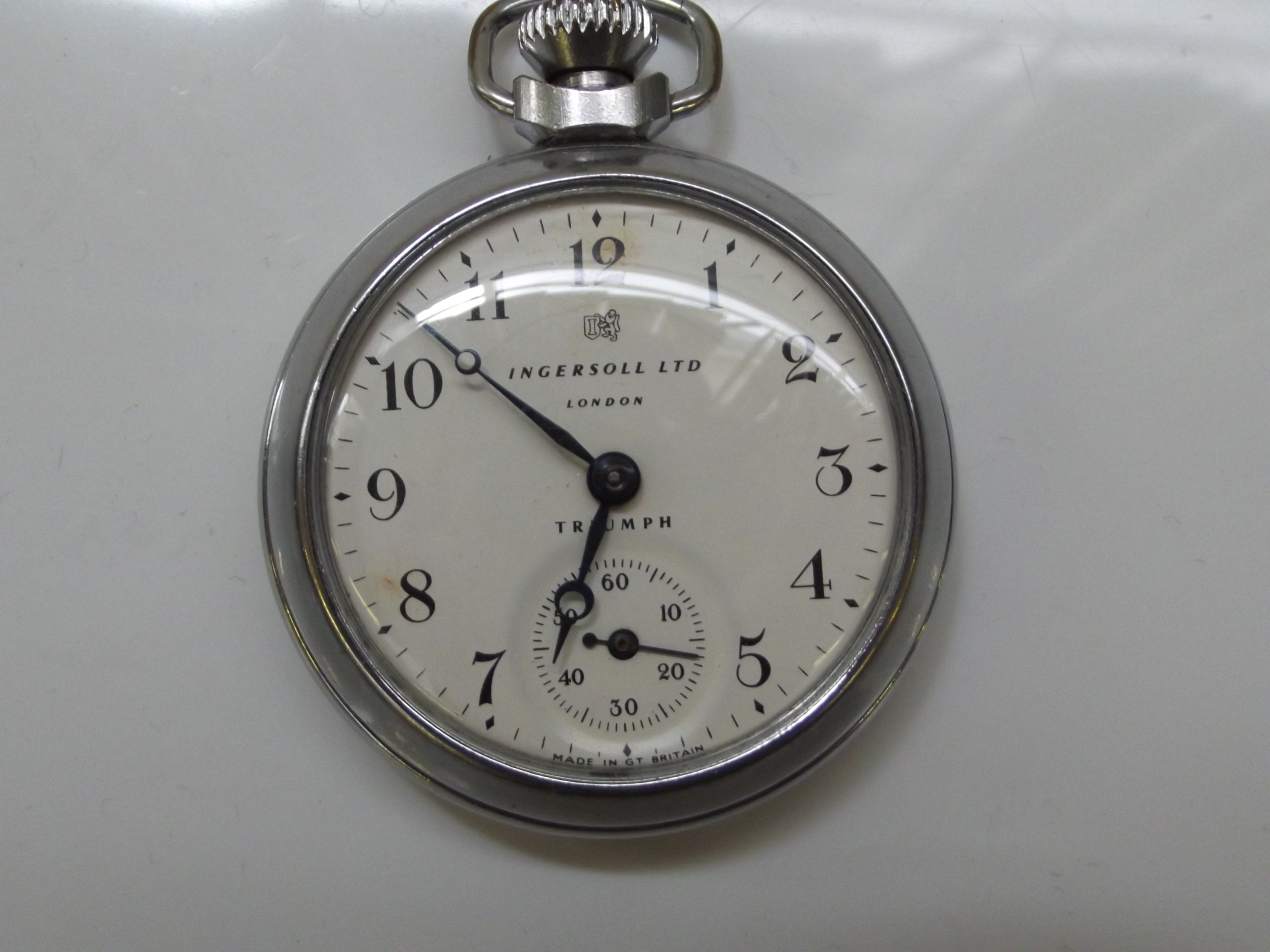 Ingersoll Ltd London, Triumph pocket watch