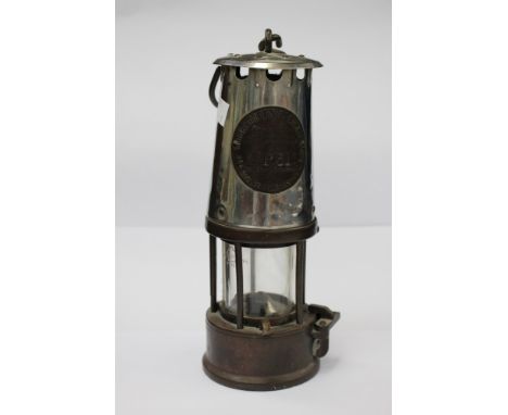 A miners lamp, Eccles, No. 6 