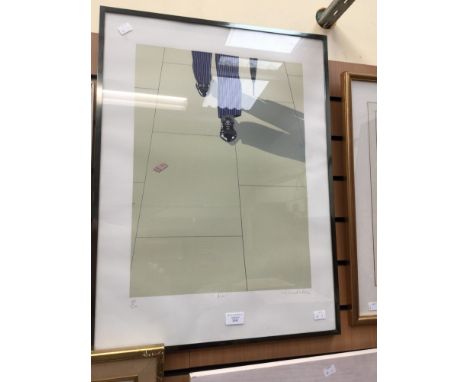 Michael W Relles, AM, print, signed, 49 of 210, framed