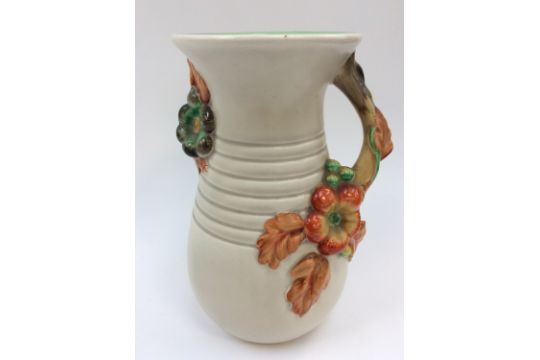 Clarice Cliff For Newport Pottery A My Garden Flower Moulded