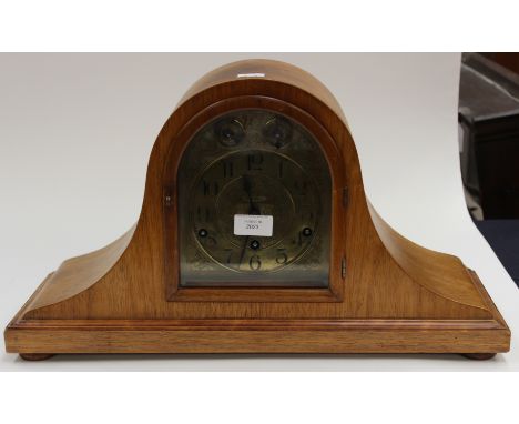 Kienzle mahogany cased mantel clock