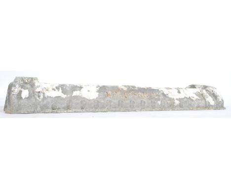 A scarce original WWII Second World War RAF Royal Air Force believed Spitfire or similar aircraft Merlin engine cover. Rolls 