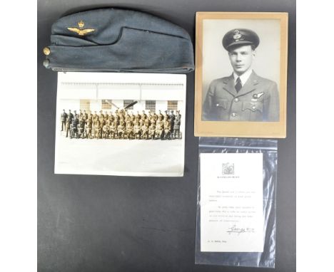 WWII Second World War - effects of one P/O J. W. Smith of the RAF Royal Air Force, killed in action 1943, comprising his orig