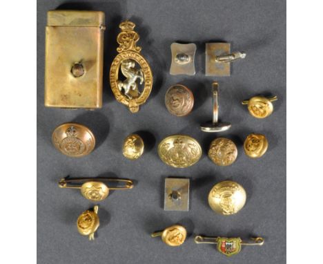 A collection of assorted WWII Second World War and related items comprising; an unusual vintage Dragon cigarette lighter with