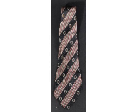 An original WWII Second World War c1930s NSDAP Third Reich Nazi German member's party neck tie. Traditional colours, featurin