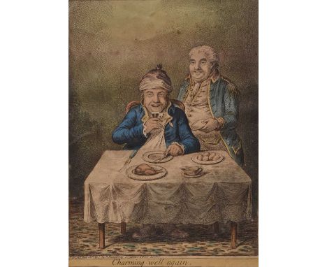 Cruikshank (Isaac, Robert 1789-1856) Making the Sailor and Odd Fellow!!, etching with hand colouring, published Thomas Tegg 1