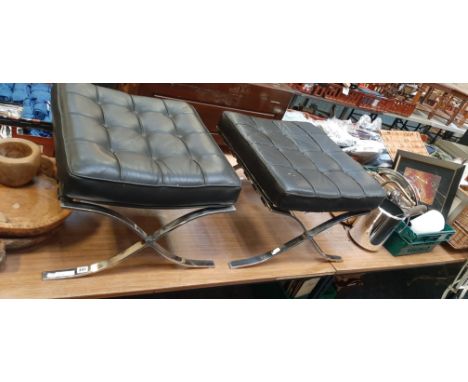 2 BARCELONA STYLE STOOLS