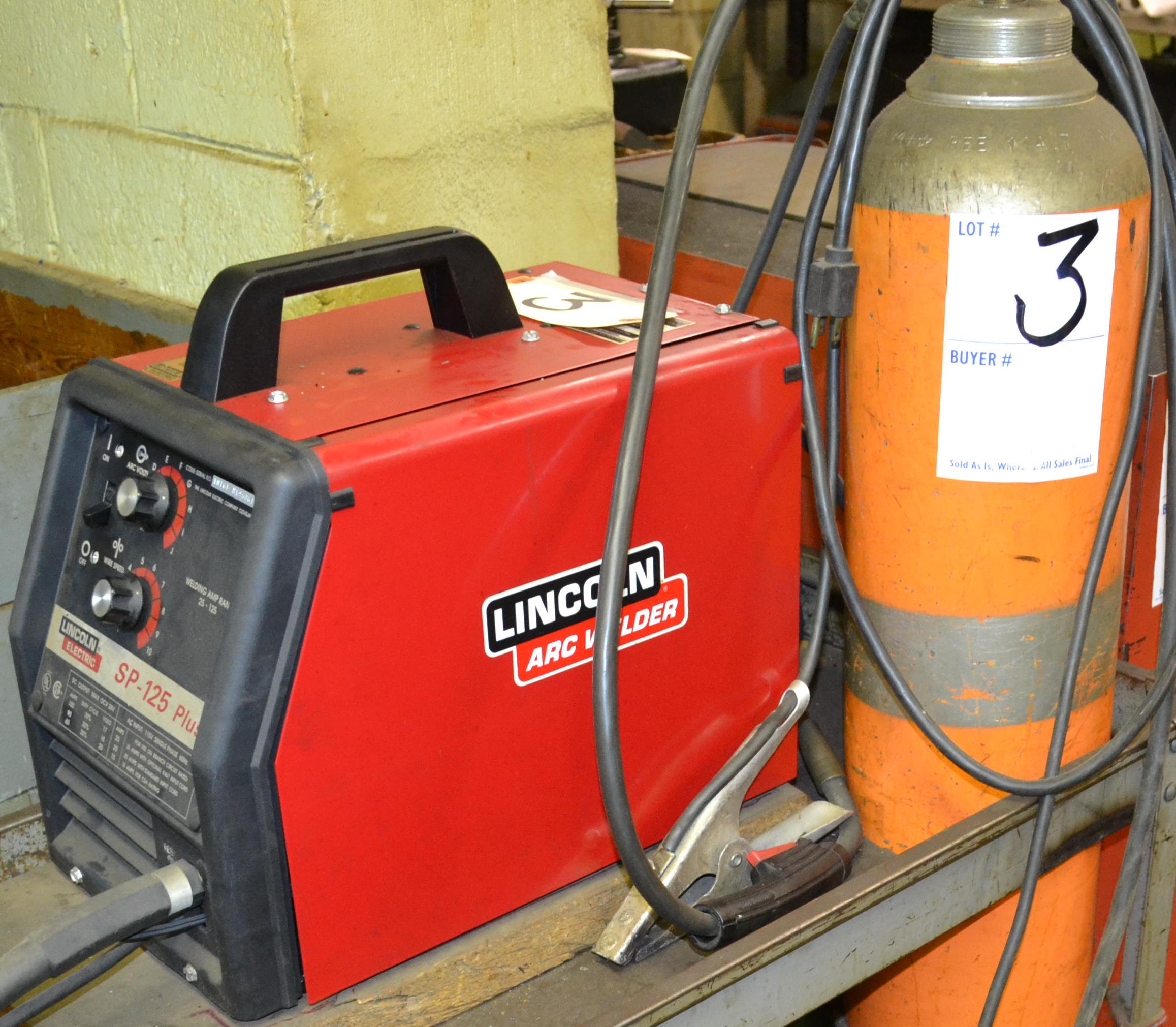 Lincoln SP125 Plus Arc Welder