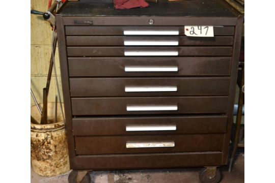 Kennedy 8 Drawer Rolling Tool Cabinet Style 3408 828177