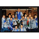 2012 Ryder Cup 'Miracle at Medinah' European Team Signed Post Celebration Press Photograph -