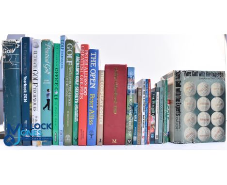 Twenty four assorted Golf Books - International Encyclopaedia of Golf 1975 Donald Steel and Peter Ryde, The European Tour Yea