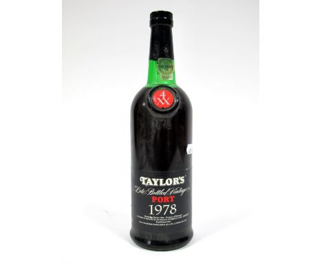 Port - Taylor's Late Bottled Vintage Port 1978, 70cl, 20% Vol.