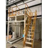 SS Blending Tank on Mezzanine, 2HP Motor *RIGGING/LOADING FEE = $1,750 **This pricing does not inclu