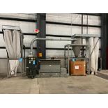 Cumberland Full Sheet Fed Granulator Model 56T, S/N 209350-L4002, 20 HP Main Motor, with (2) 4-Bag D