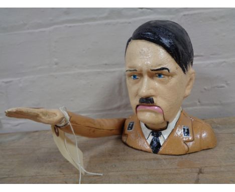 A metal novelty nut cracker - Hitler 