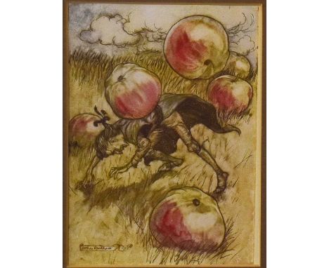 After Arthur Rackham A collection of six 20th century prints, together with three further after Hudson, two prints after Gibb