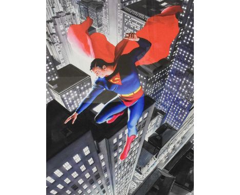 Alex Ross for DC Comics (Contemporary)"Superman Twentieth Century"Signed and numbered 133/195, giclee print, 72cm by 48.5cmSo