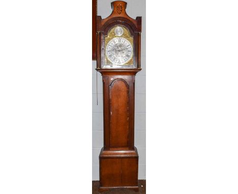 An oak and mahogany eight day longcase clockFootnote: AW rejected clock from the CH Sale. AW informed AM and he emailed the c